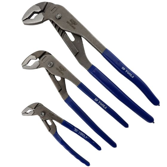 Multigrip Plier Set 3Pc 200/250/300Mm Sp Tools